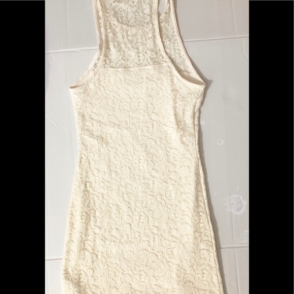 Hollister Highneck lace Mini Dress Fitted Sz:Small - Picture 7 of 7